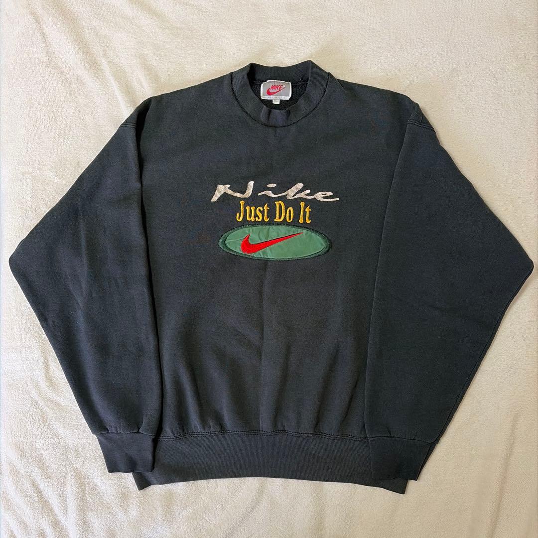 【made in USA】NIKE 銀タグ 90s スウェット ブラック