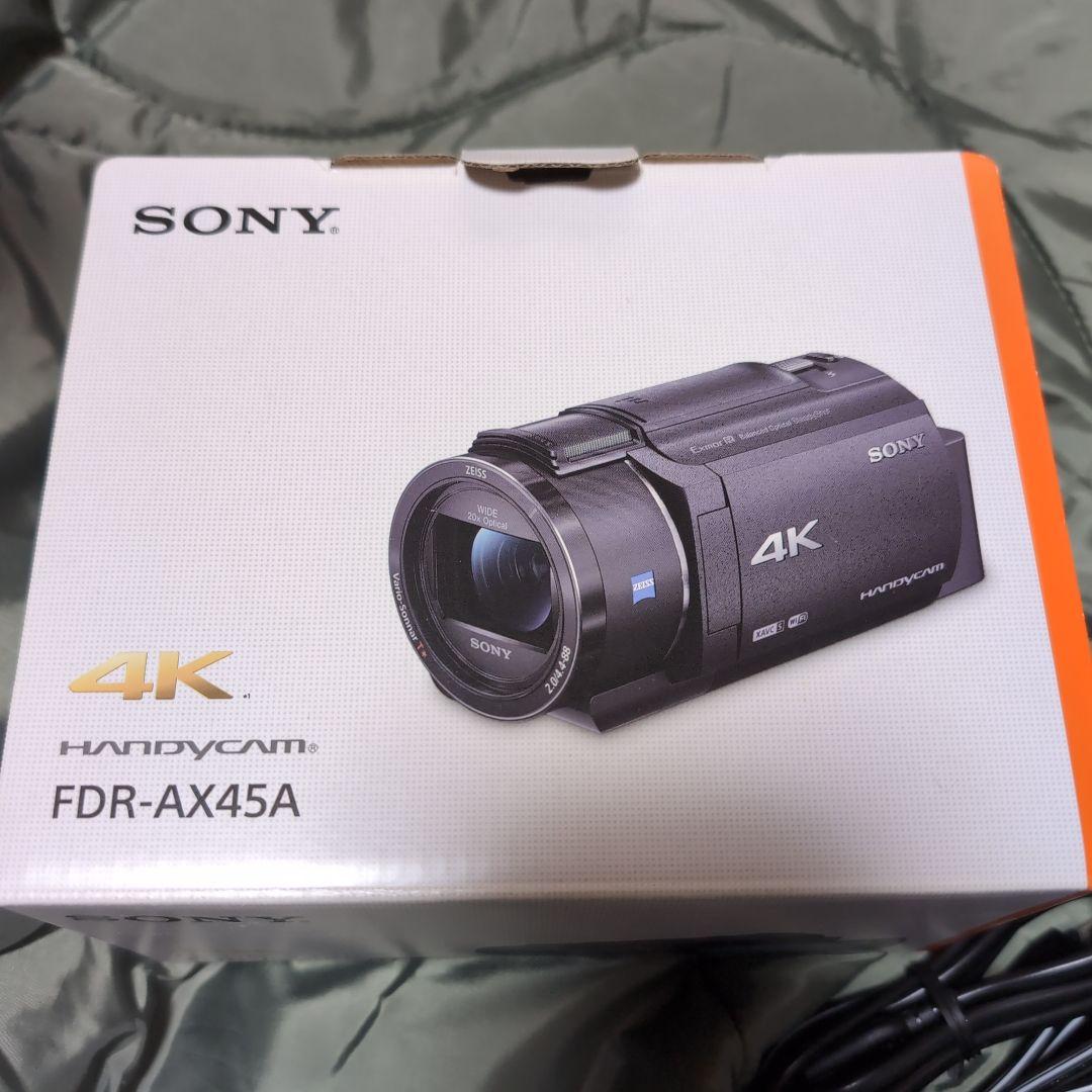 限定値下げ！SONY HANDYCAM 4K FDR-AX45A