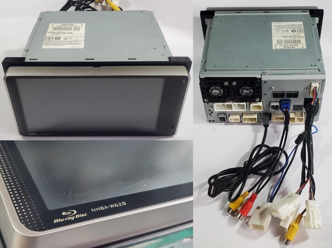 トヨタ純正 Blu-ray ナビ NHBA-W62G 2012年春版地図データ