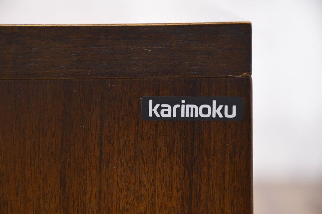 EGI64 カリモク コロニアル 2段 ローチェスト 整理タンス 引き出し
