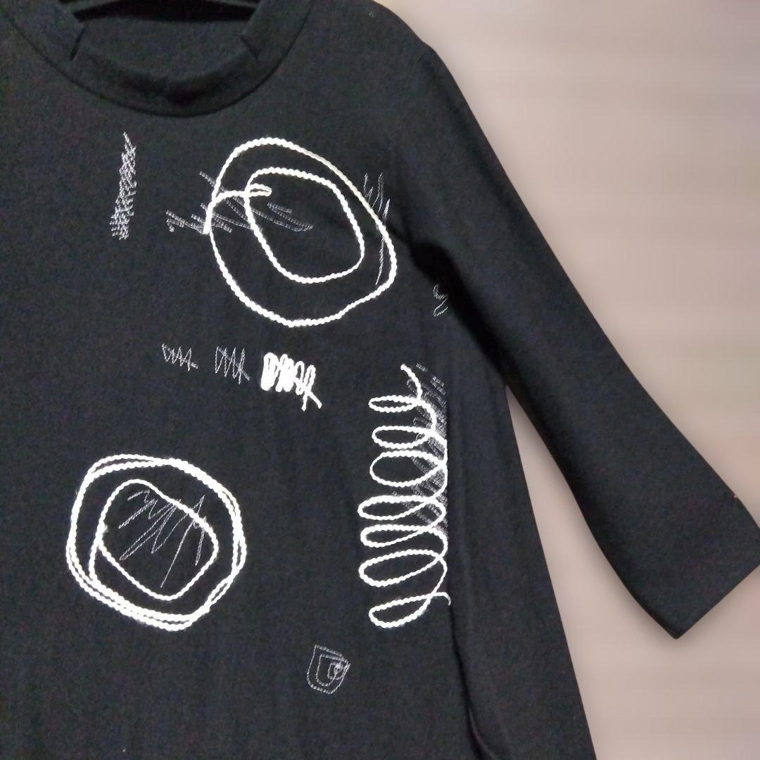 ✿極美品✿慈雨✿センソユニコ✿刺繍 モチーフウールチュニック＆ワンピース