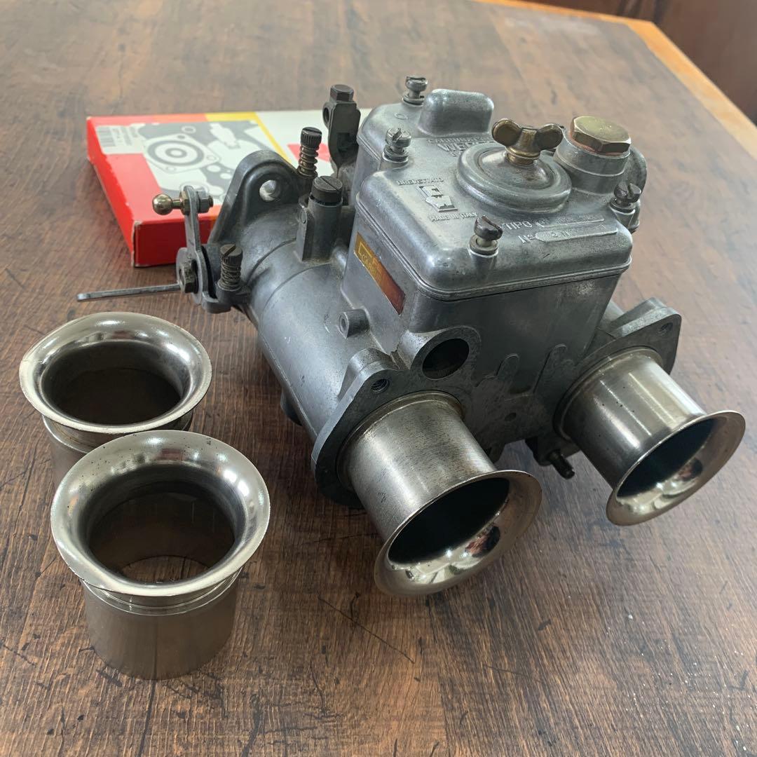 【最終値下げ】キャブレターWEBER40φ DCOE 対策前イタリア製ミニ旧車