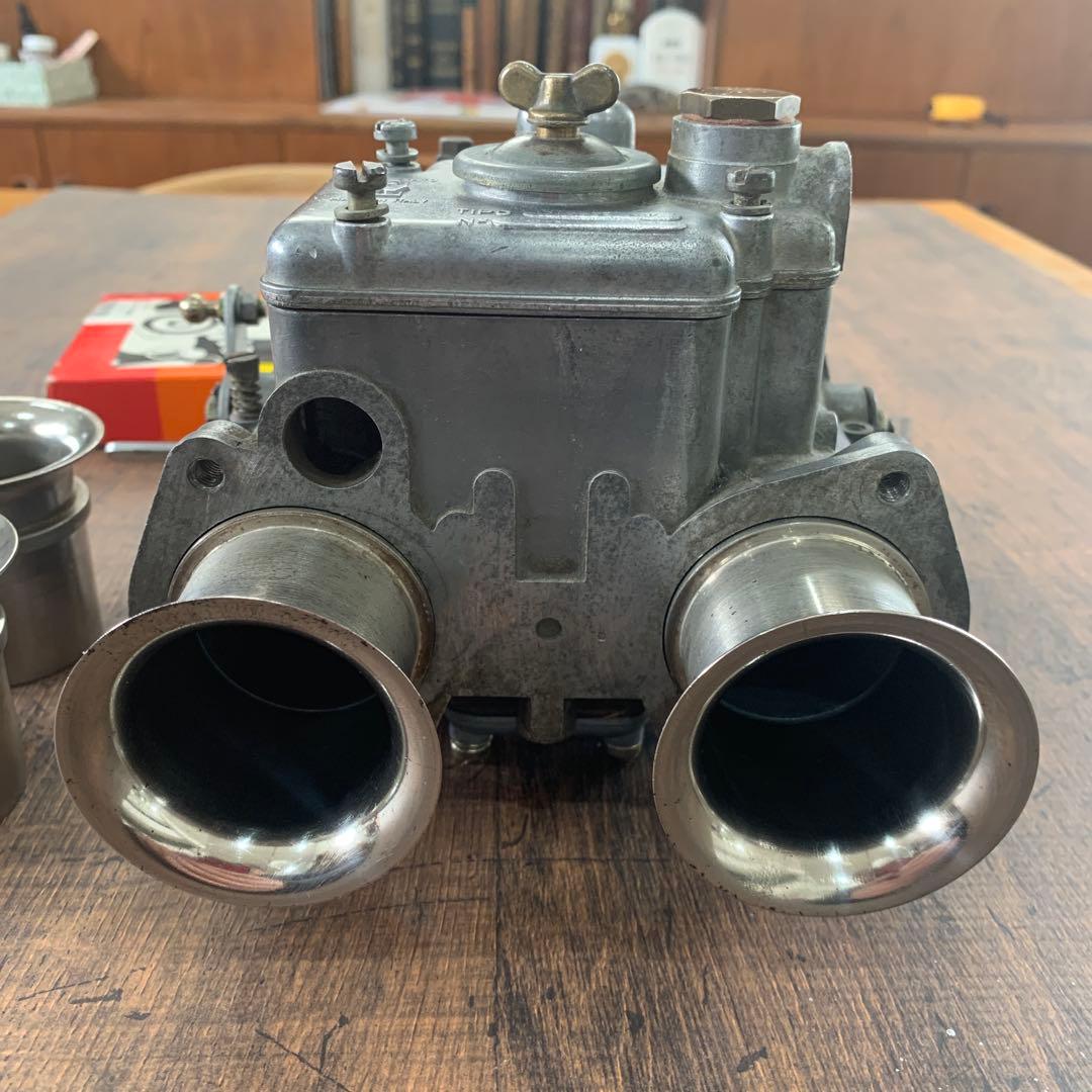 【最終値下げ】キャブレターWEBER40φ DCOE 対策前イタリア製ミニ旧車