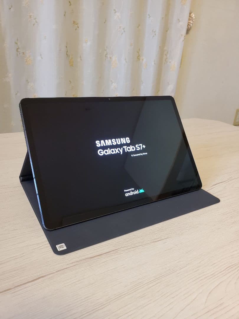 Samsung galaxy Tab S7+ 本体 純正スタンドカバー付き