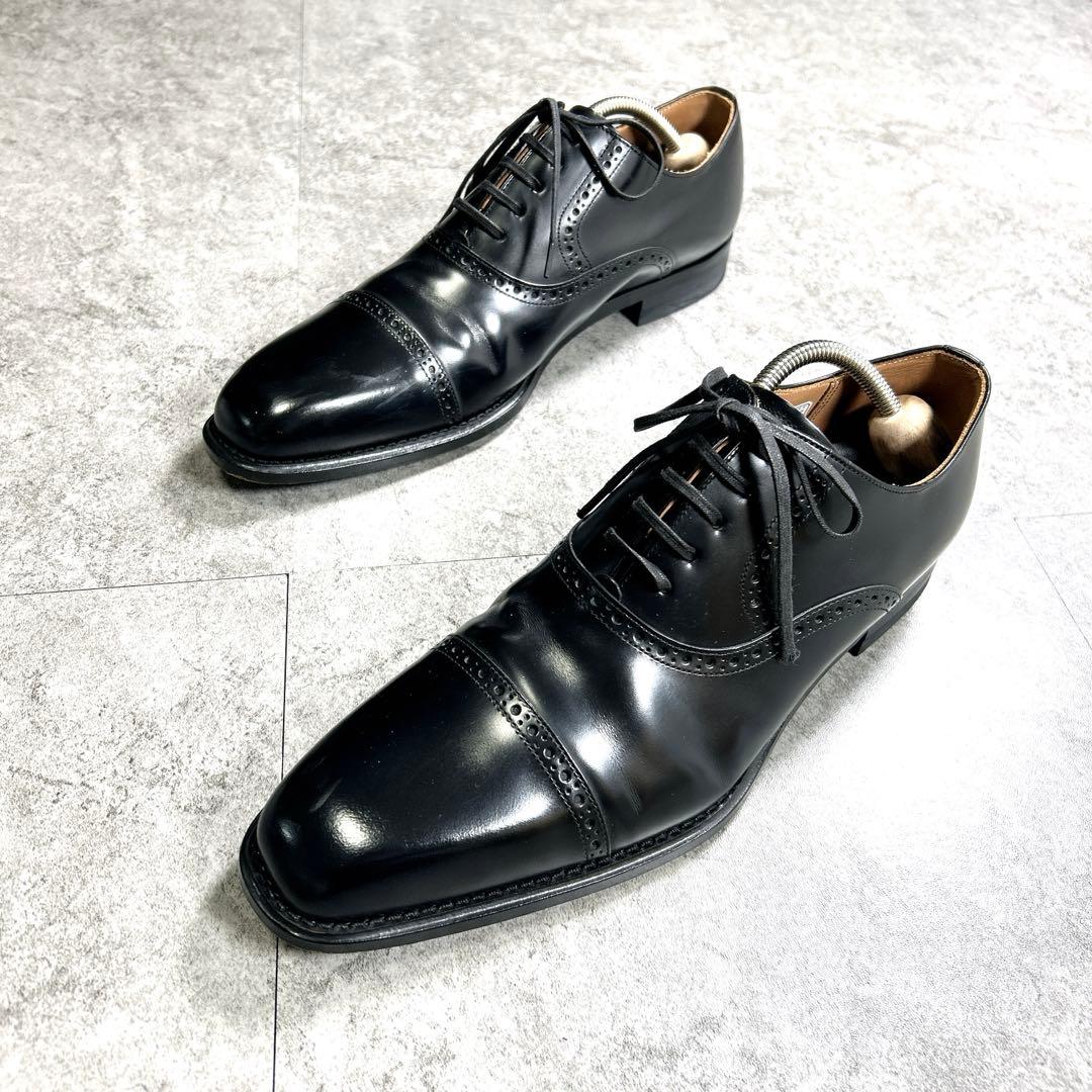 未使用級【REGAL】ビジネスシューズ/122R/プレーントゥ/ストレートチップ