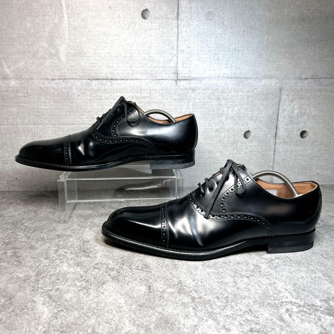 未使用級【REGAL】ビジネスシューズ/122R/プレーントゥ/ストレートチップ