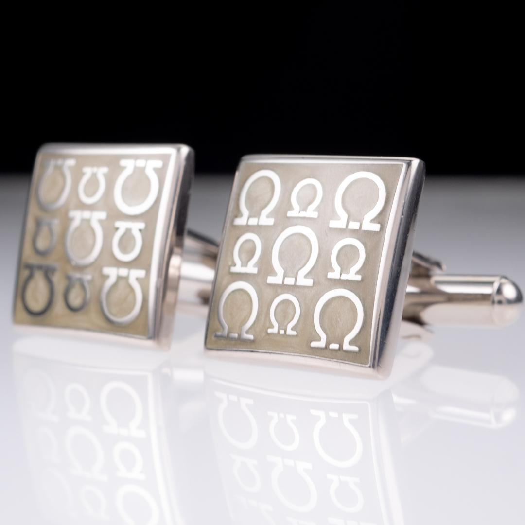 80's ビンテージ フェラガモ ガンチーニ カフスボタン FERRAGAMO