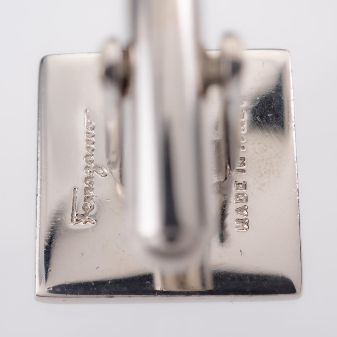 80's ビンテージ フェラガモ ガンチーニ カフスボタン FERRAGAMO