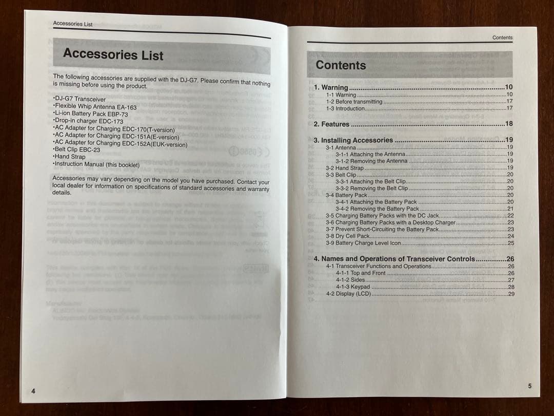 ALINCO DJ-G7T（米国仕様、国内使用不可）+純正防水スピーカマイク付