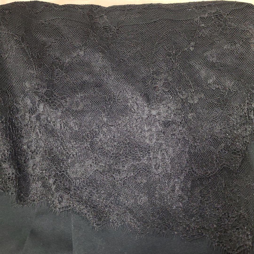 新品未使用　スローブイエナ　SLOBE IENA レースコンビカットソー 黒