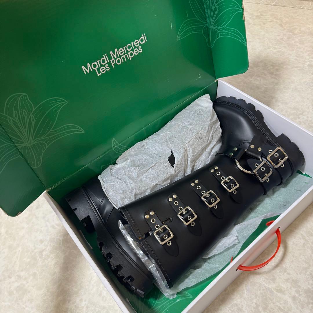 靴 MARDI MERCREDI Wild Long Rain Boots