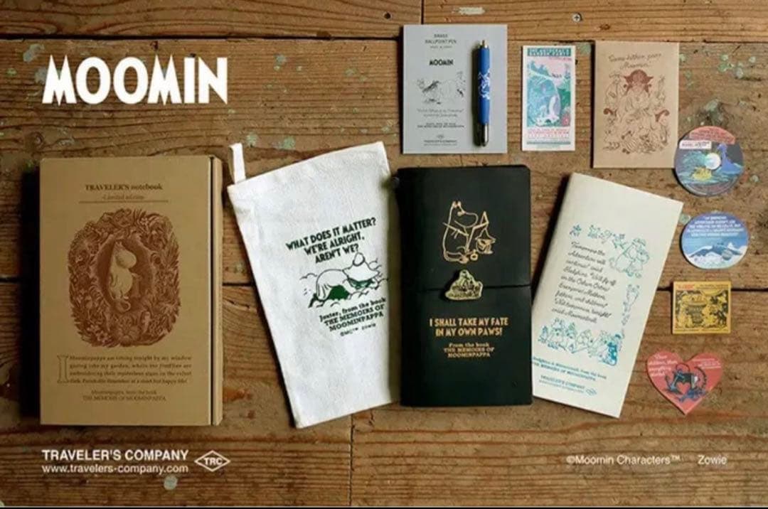 新品 トラベラーズノート 限定セット MOOMIN パパの思い出 ムーミン TF
