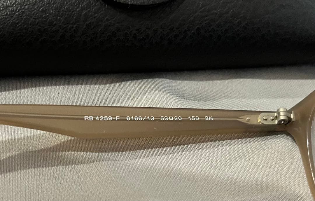 RB4259F-616613　レイバン　サングラス　伊達メガネ　クリア