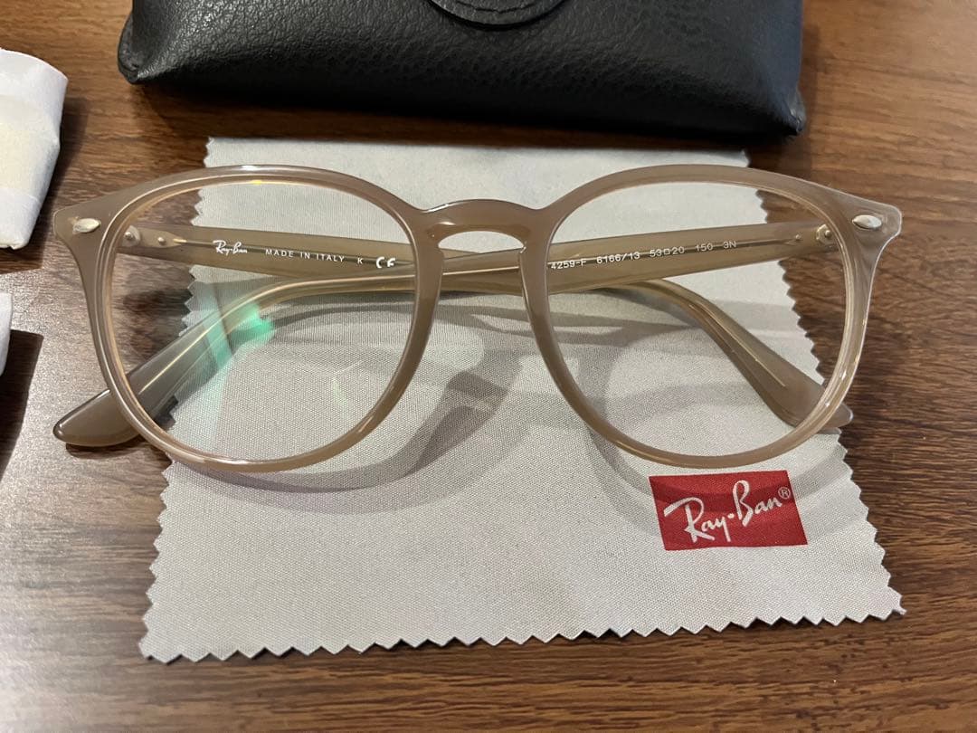 RB4259F-616613　レイバン　サングラス　伊達メガネ　クリア