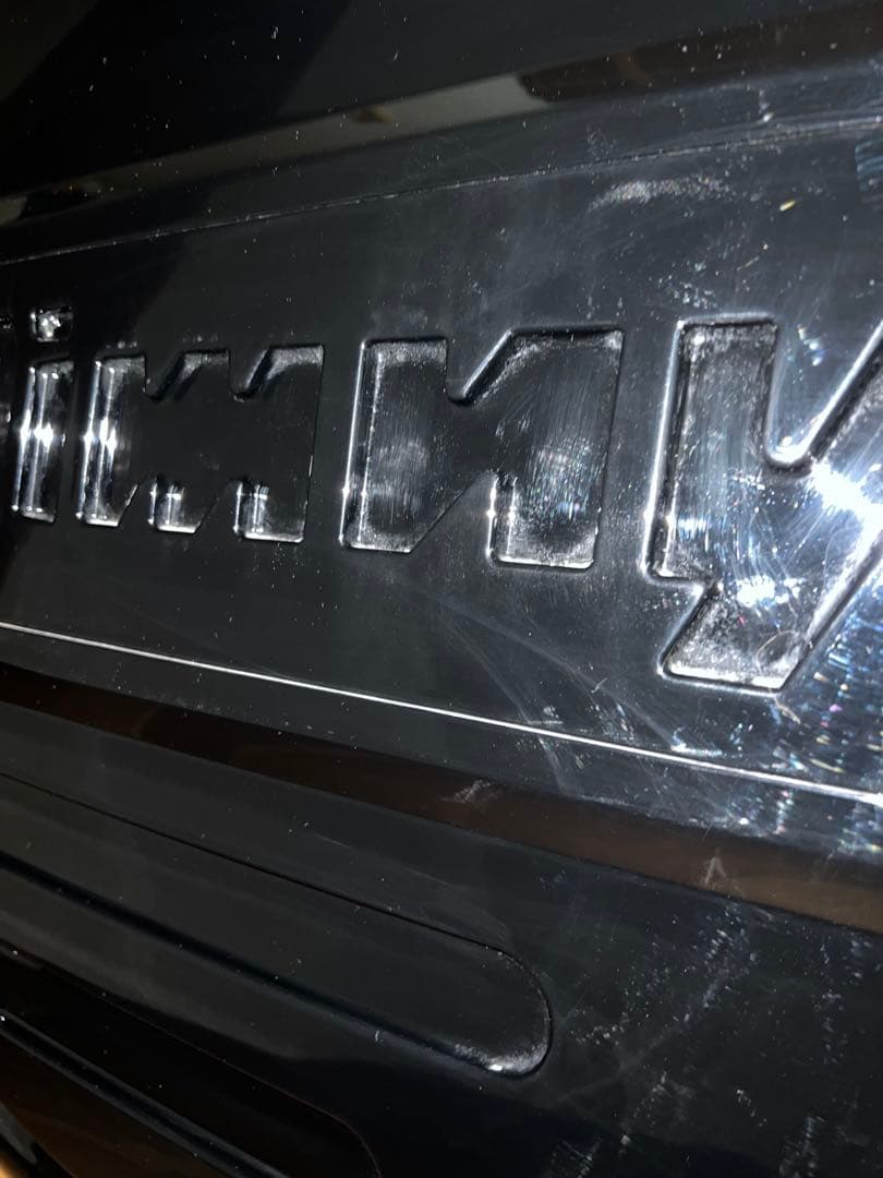 傷ありジムニー JB74 JB64 背面 スペアタイヤカバー ハードカバー