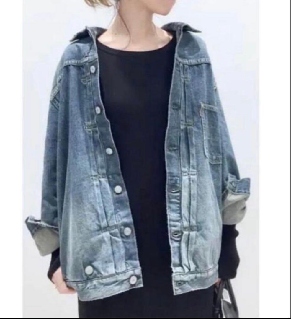 ジャケット・アウター STAMMBAUM OVERSIZE DENIM JACKET 36