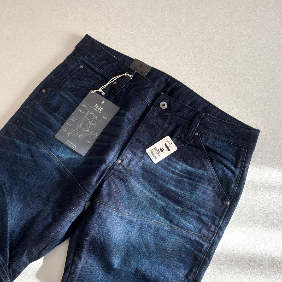 新品 ジースターロゥ デニム 5620 3D SLIM エルウッド XL相当