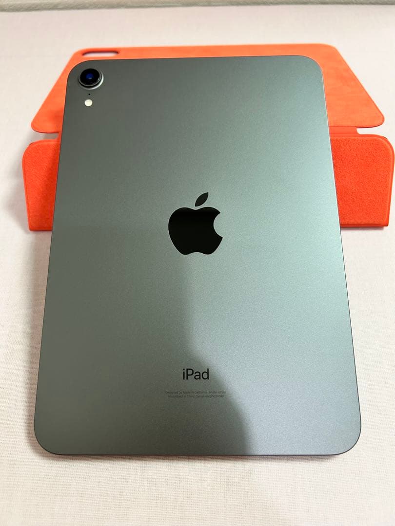 美品!iPad mini代6世代Wi-Fi8.3インチ64GB純正カバー付