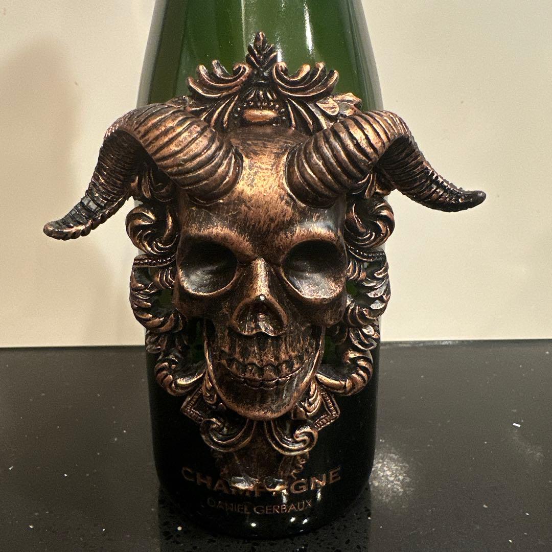 Fillico スカルデザイン シャンパン