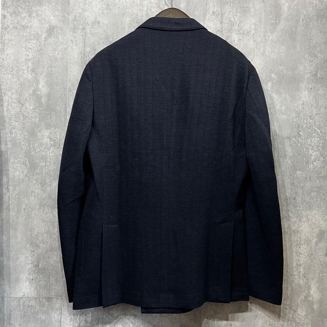【新品定価15万】LARDINI　ダブルブレステッド テーラードジャケット　52