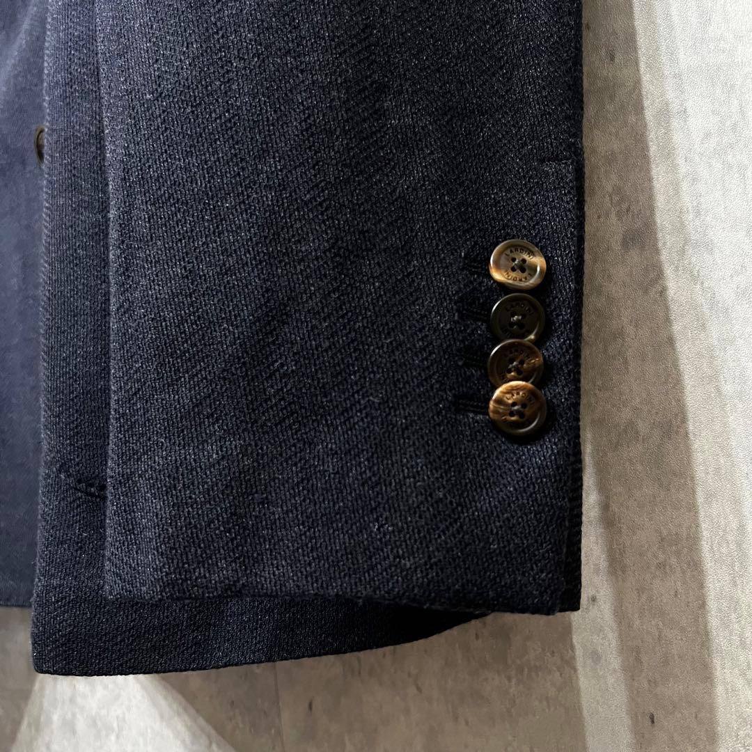 【新品定価15万】LARDINI　ダブルブレステッド テーラードジャケット　52