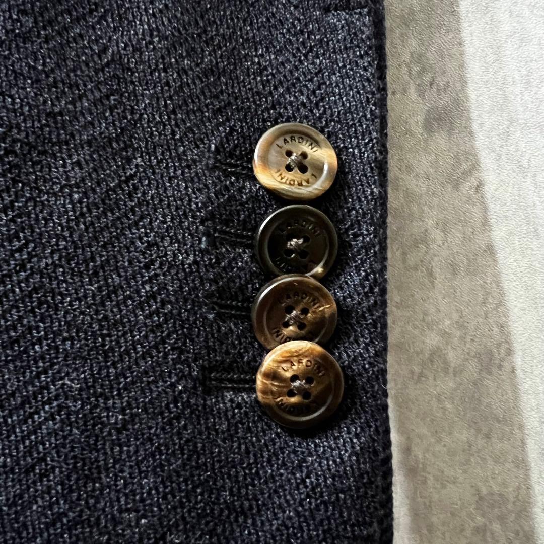 【新品定価15万】LARDINI　ダブルブレステッド テーラードジャケット　52