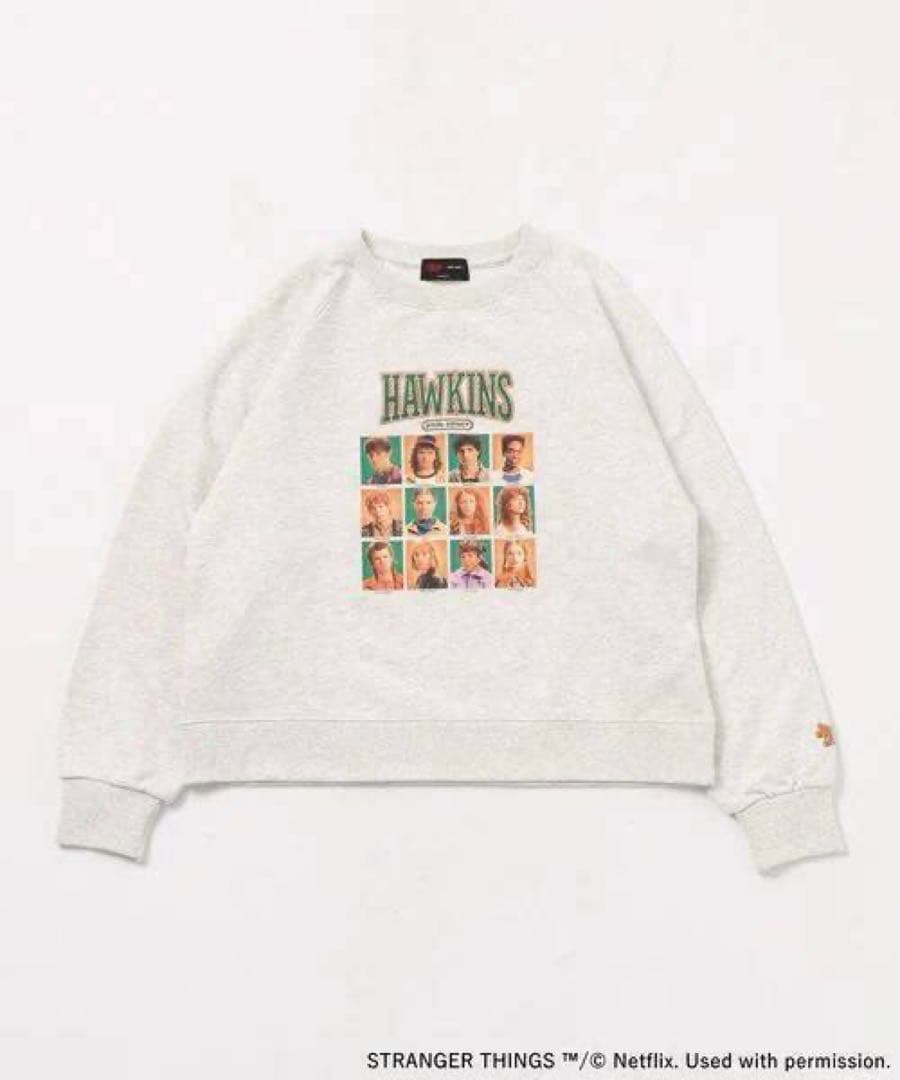 Stranger Things x ニコアンド スウェット Lサイズ