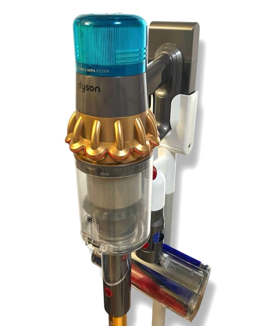 美品 純正バッテリー交換済 dyson コードレスクリーナー SV22 V15