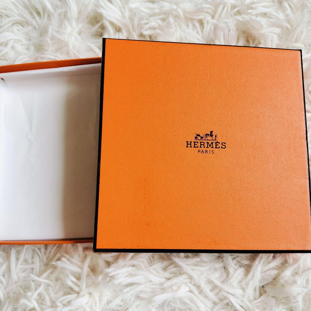 未使用品☆HERMESエルメス☆ハンカチ ホワイト/白 コットン