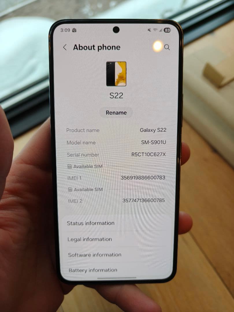 Galaxy S22 256GB US版 SIMフリー 美品 修理歴なし
