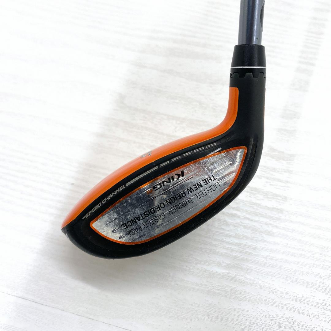 未使用品‼ Cobra KING F6 ユーティリティ 3.4UT 可変ロフト