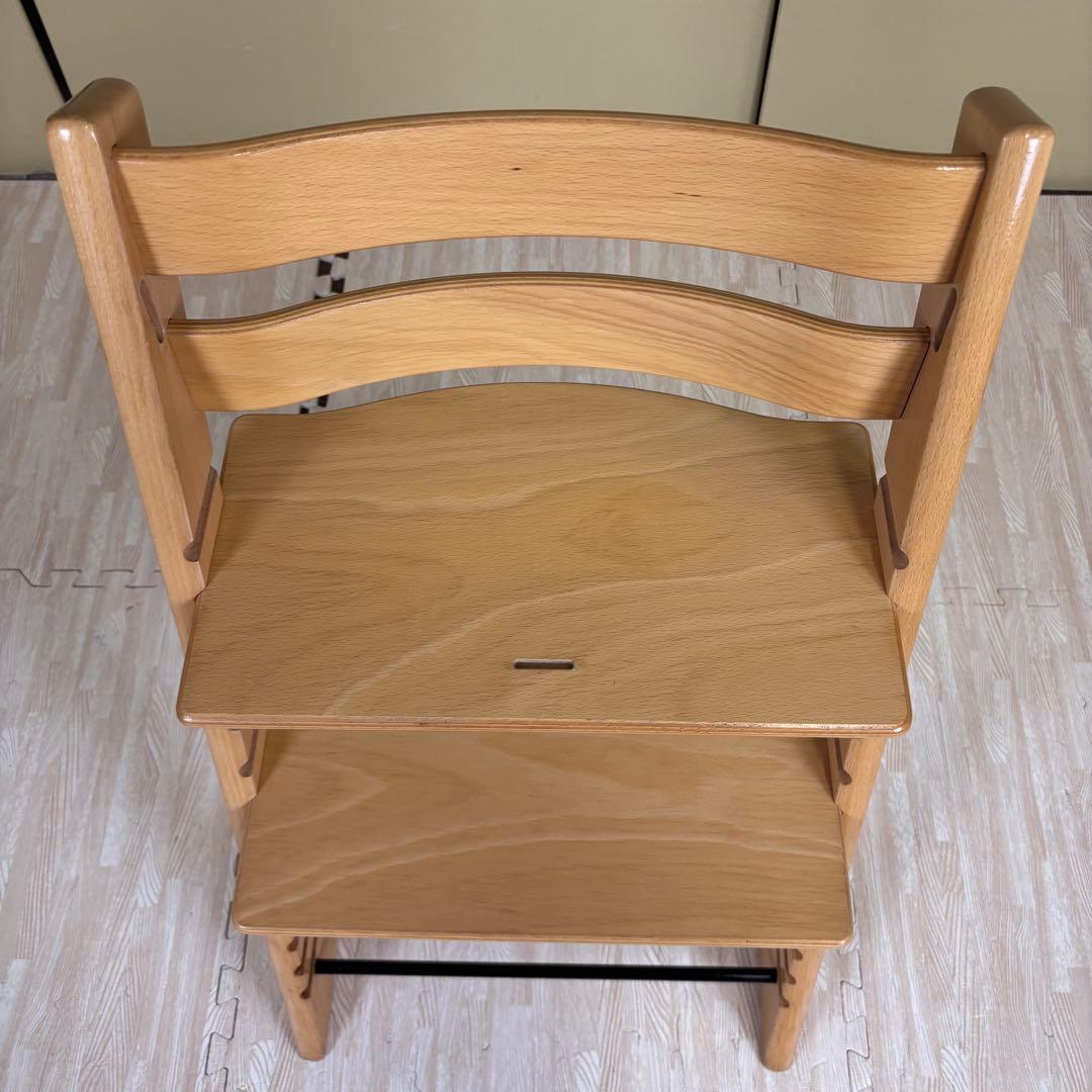 ☆除菌清掃済☆　ストッケ　トリップ　トラップ　ナチュラル