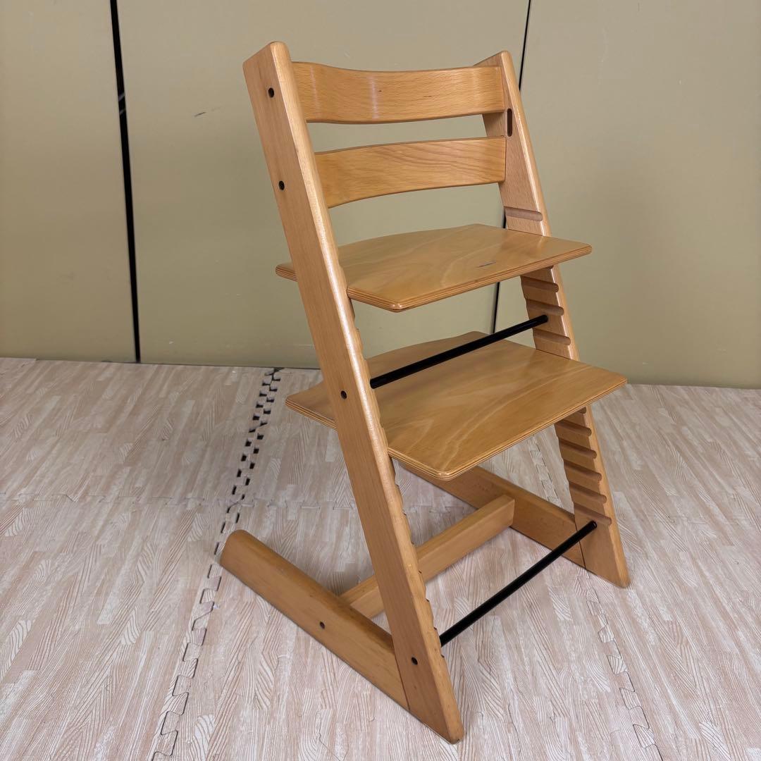 ☆除菌清掃済☆　ストッケ　トリップ　トラップ　ナチュラル