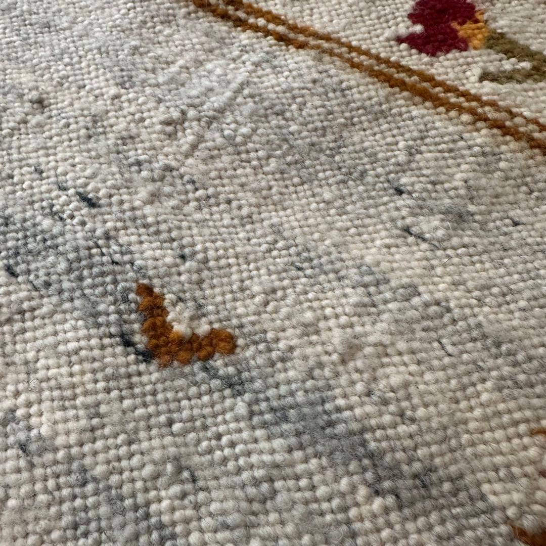 モロッカン調 ウールラグ ボヘミアン ユーロヴィンテージ