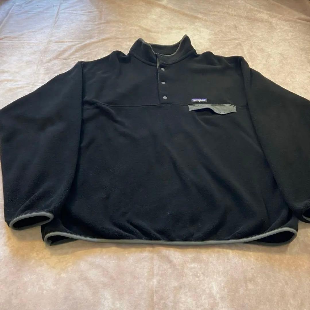 Patagonia スナップT ブラック/グレー L 野村周平着用 2021年製