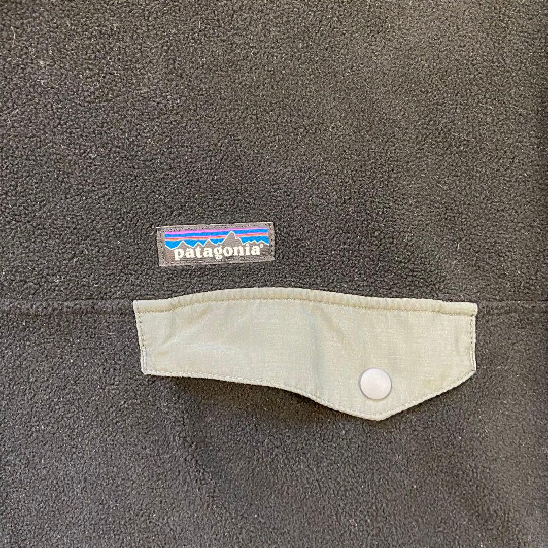 Patagonia スナップT ブラック/グレー L 野村周平着用 2021年製