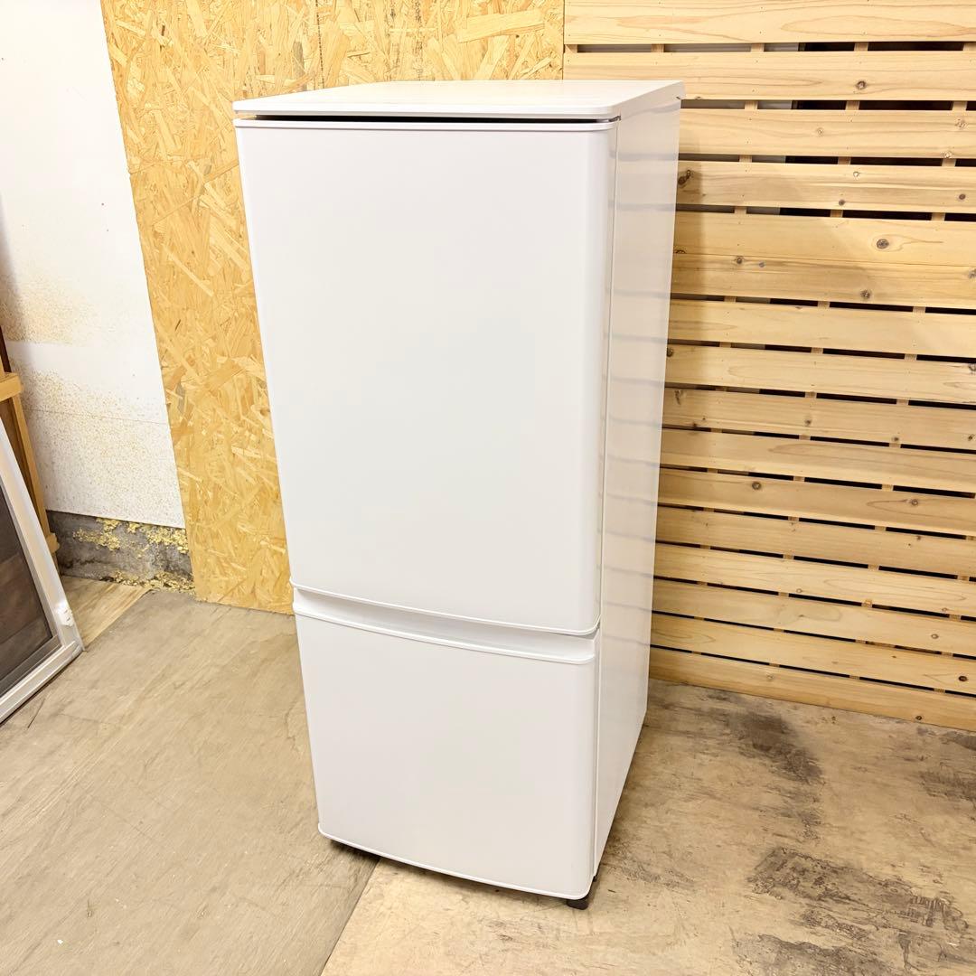 三菱電機 冷凍冷蔵庫 MR-P15K-W 2025年製 マットホワイト 146L