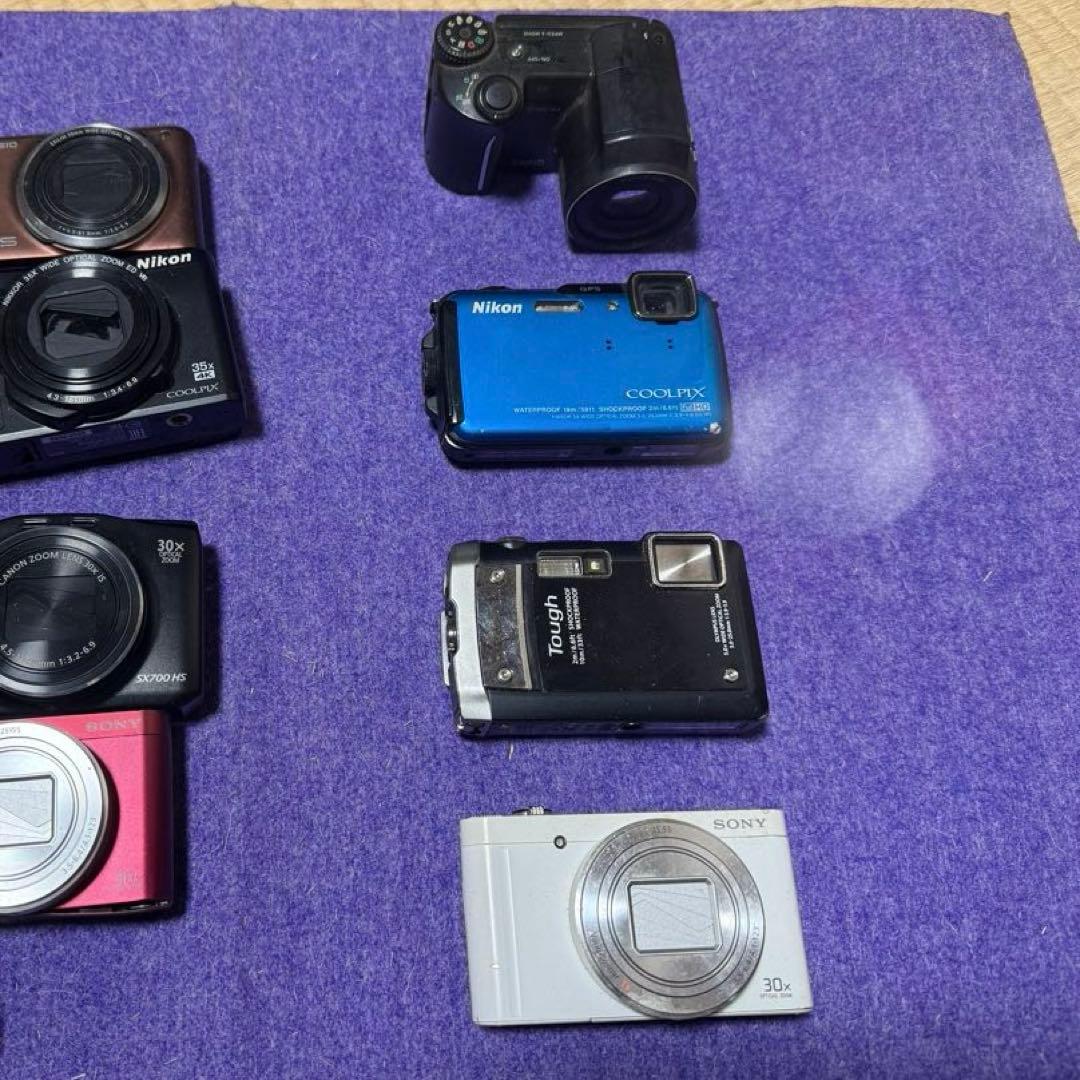 ナ*ナ様 デジカメ12台ジャンク品です。