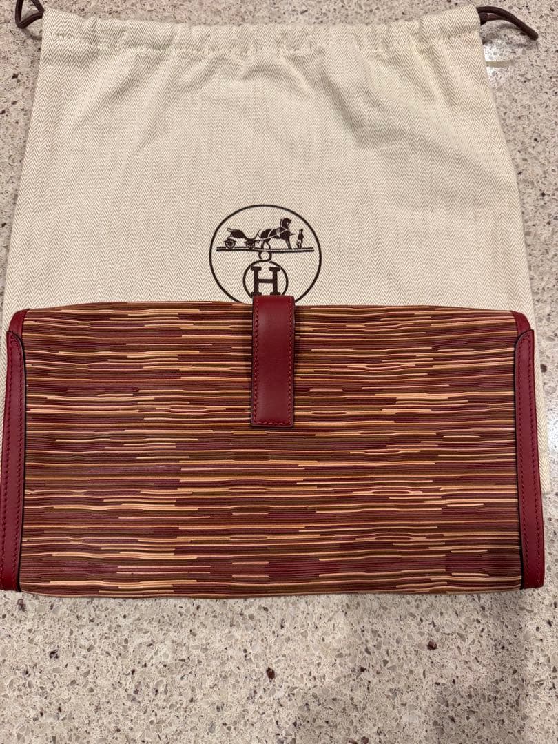 HERMES エルメス ジジェエラン セカンドバッグ クラッチバッグ