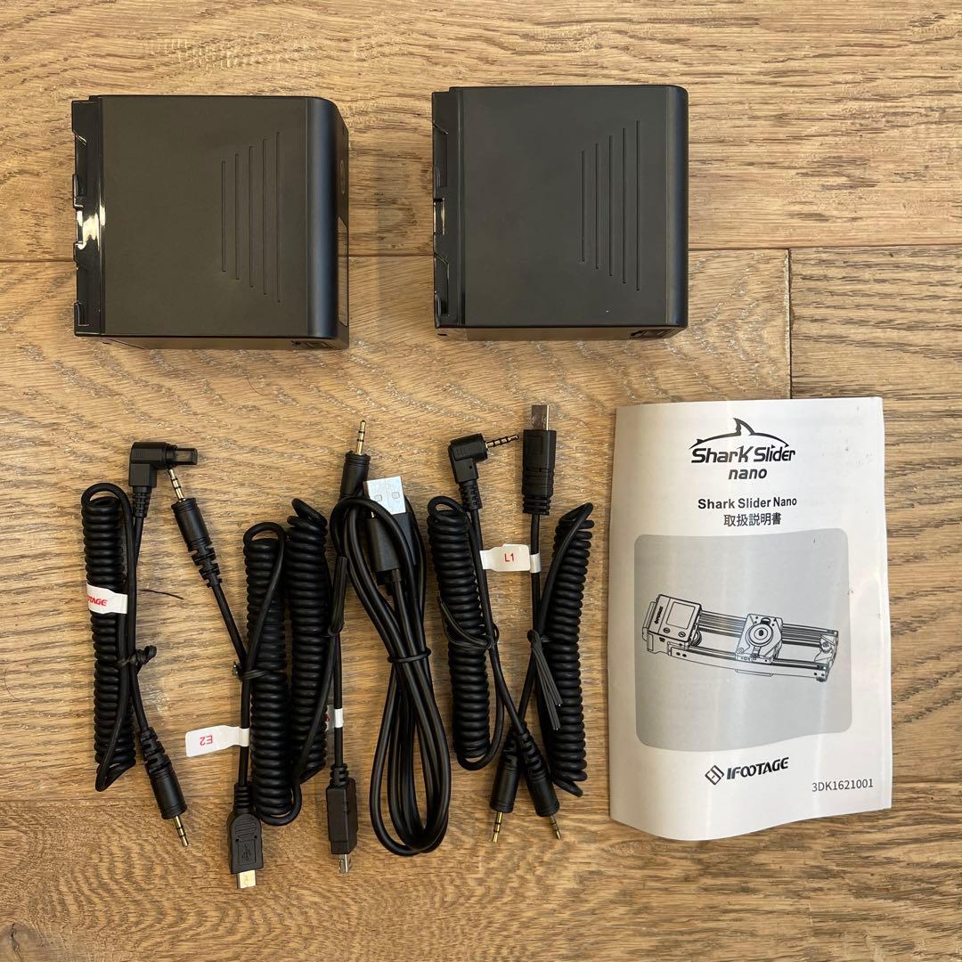 １日限定価格IFootage Shark Slider Nano +バッテリー