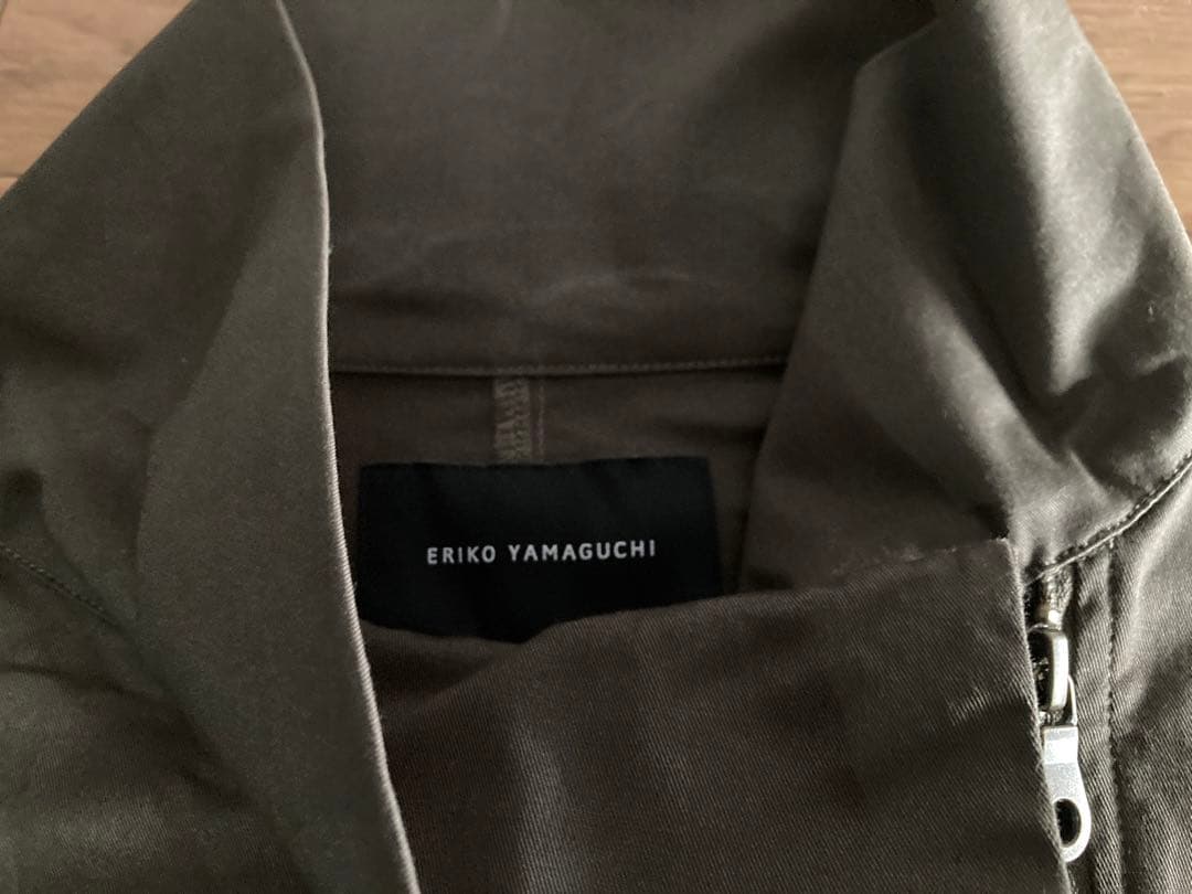 ジャケット・アウター ERIKOYAMAGUCHI matou poncho cotton chino