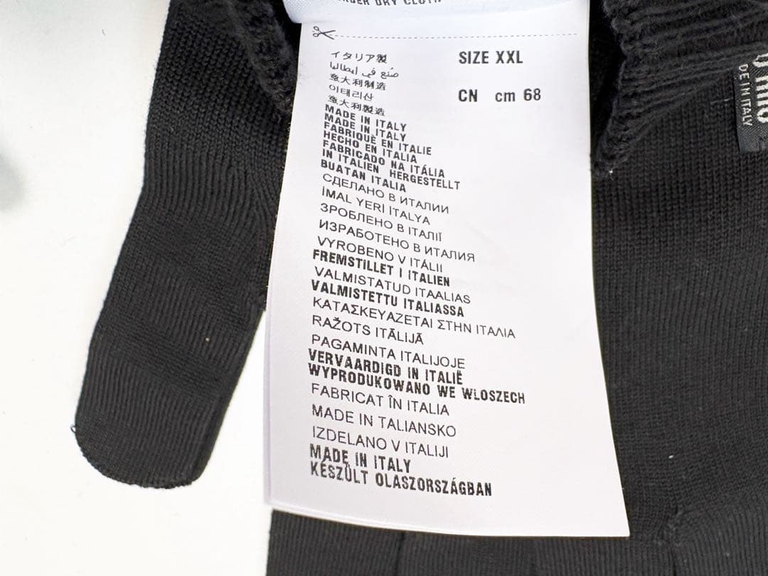 miumiu ミュウミュウ　手袋　黒　綿　 グローブ ブラック