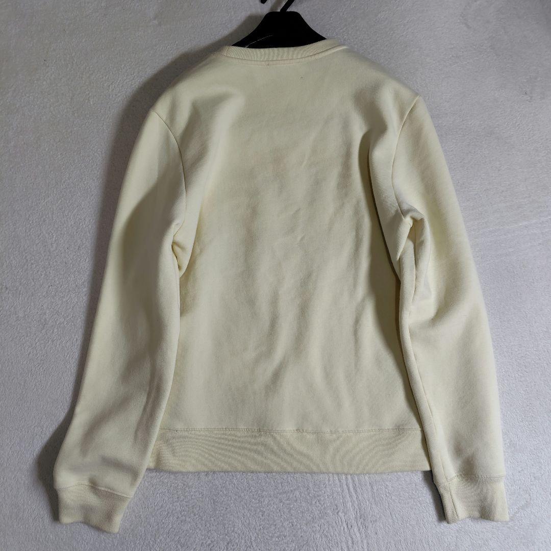 極美品　現行　XL　メゾンキツネ　ビッグロゴ　刺繍　スウェット　ビッグシルエット