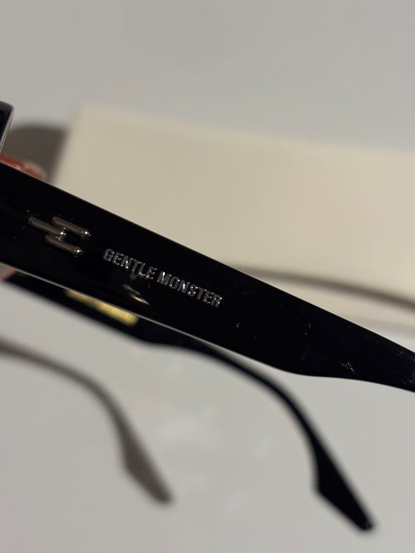 限定値下げ！GENTLE MONSTER ブラック サングラス ケース付き
