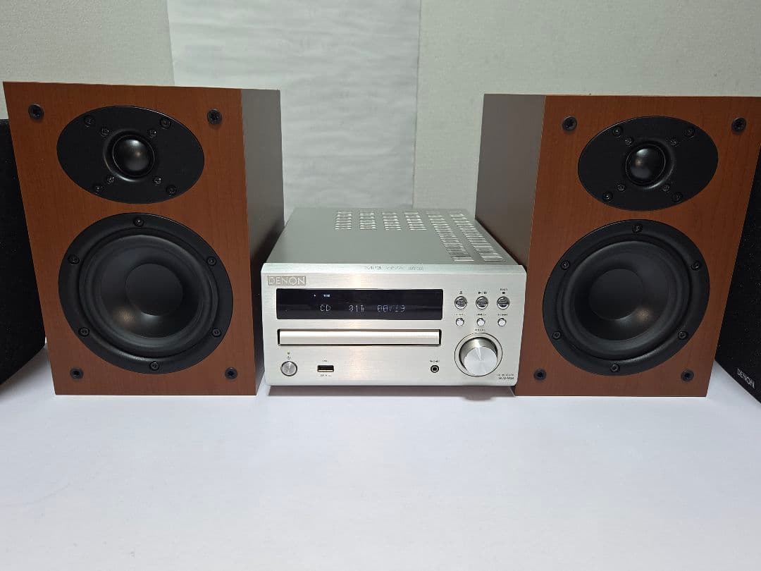 DENON ミニコンポ 、リモコン付き