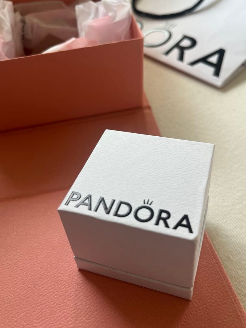 Pandora チャーム クリップ ギフトボックス付き