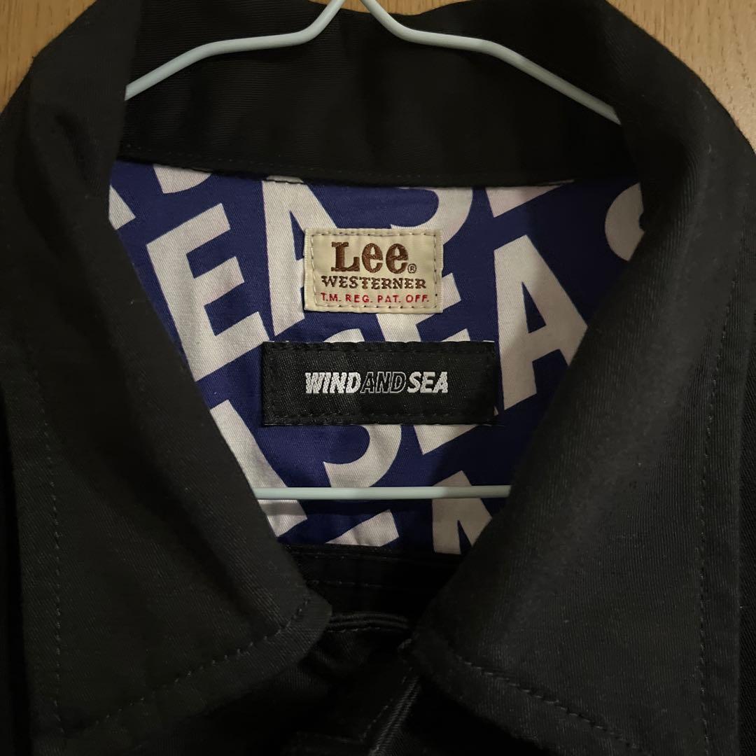 WIND AND SEA LEE ブラック　ジャケット