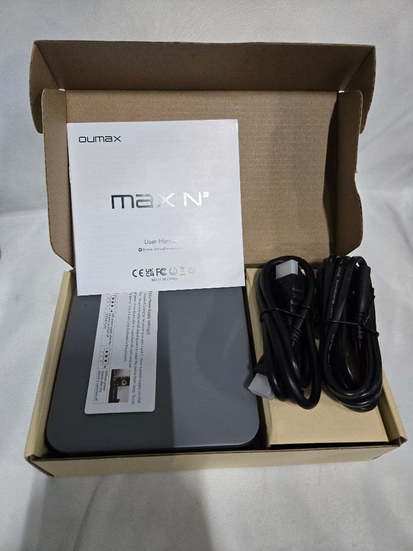 OUMAX ミニPC 第12世代 N100 最大3.4GHz 4コア/4スレッド