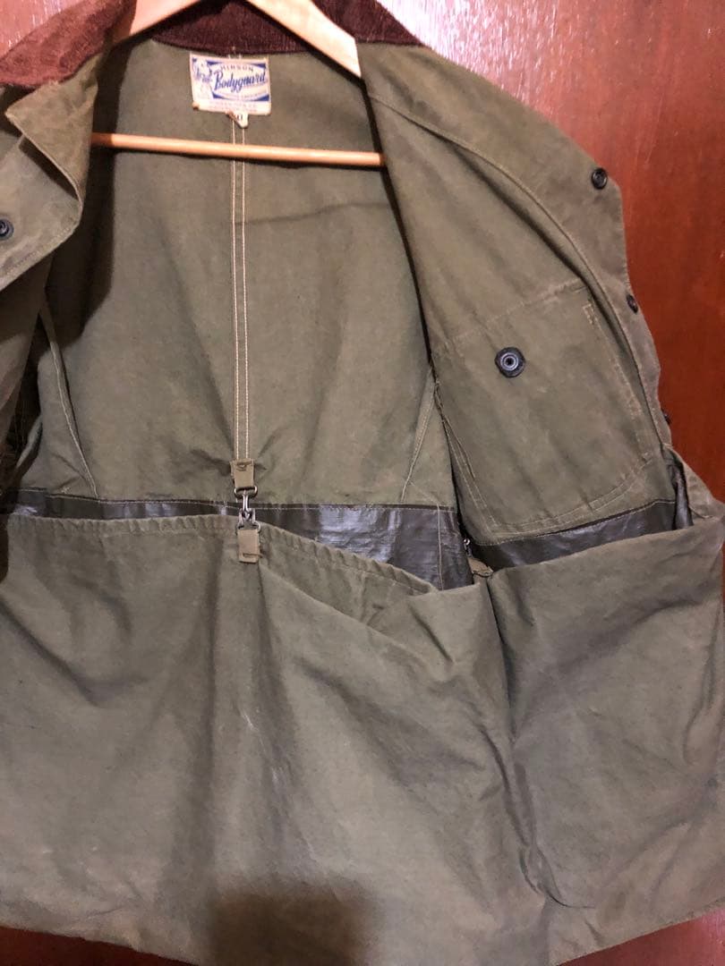 希少　ヒンソン HINSON Bodyguard ハンティングジャケット 40