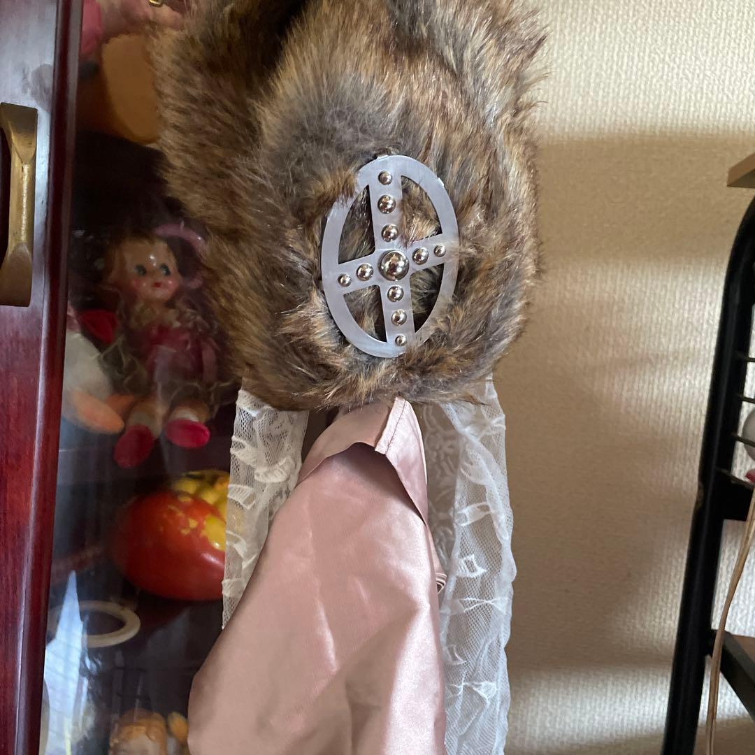 即購可333studio X keimfleck 2way個性的ファーレース帽子